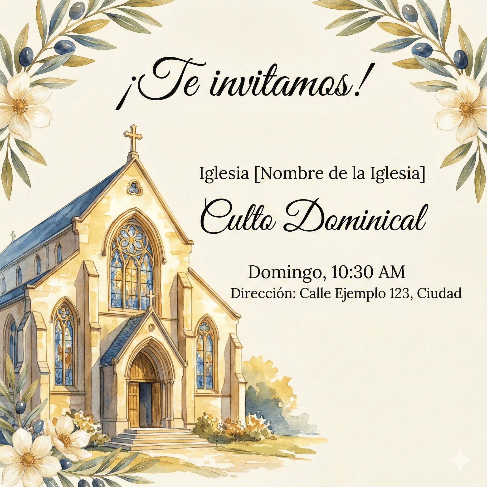 Te Invitamos A Nuestro Servicio